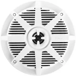 BOSS Audio Systems MR62W 6.5 inch Marine Boat Stereo Speakers - 200 Watts (per Pair), Coaxial, 2 Way, Full Range, 4 Ohms, Weatherproof, Sold in Pairs