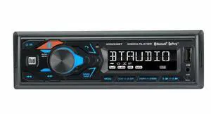 Dual XRM59BT Single-DIN In-Dash All-Digital Media Receiver with Bluetooth