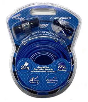 4 Gauge Platinum Series Amplifier Installation Kit - Complete 2100 Watt Car Audio Systems