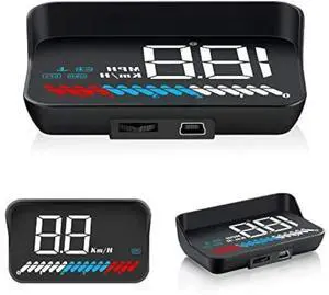 iKiKin M7 Dual Mode Windshield Projector Car HUD Display for Trucks and All Cars