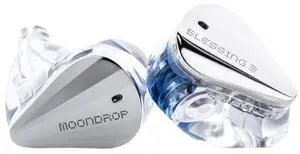 Moondrop Blessing 3 in-Ear Earphones 2DD+4BA Hybrid Triple-Range Frequency Division in-Ear Monitors 0.78-2pin IEM Earbuds