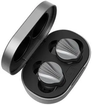 FiiO FW3 True Wireless Earbud, Bluetooth 5.2 LDAC/aptX Adaptive, 10mm Drivers with Big Bass, App for Custom EQ, 21H Playtime (Grey)