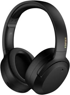 Edifier W820NB Plus Over-Ear Active Noise Cancelling Headphones, Clear Calls with Deep Noise Reduction,Bluetooth Headphones with LDAC for Hi Res Wireless Audio Comfortable Fit, Bluetooth 5.2 Black