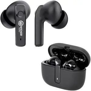 Wicked Audio Mojo 800 True Wireless Bluetooth Earbuds | ANC Noise Canceling | Wireless Charging | Clear Call Mics | Long Battery Life | Mobile App | Custom EQ Modes | GPS Find Buds | Transparency Mode
