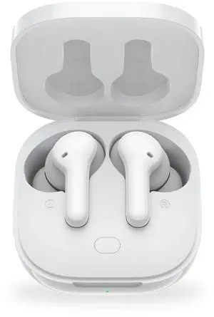 QCY T13 True Wireless Earbuds Bluetooth 5.1 Headphones Touch Control with Charging Case Waterproof Stereo Earphones in-Ear Built-in Mic Headset 40H Playtime (White)