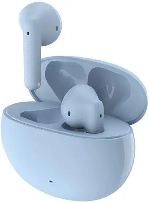 Edifier X2 Wireless Earbuds Bluetooth Headphones with Microphone, Lightweight HiFi Stereo IPX54 Waterproof Cordless Semi in-Ear Earphones with Charging Case 28 Hours Playtime (Blue)