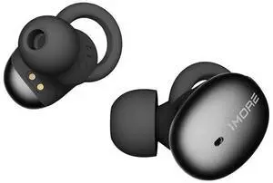 1MORE Stylish True Wireless in-Ear Headphones TWS Bluetooth Wireless Earphones Mini Earbuds with DSP ENC, Phone/Volume Control, Lightweight Portable, Charging Case, 7.5H Battery, MEMS Mic - Black