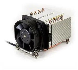 Dynatron A24 Aluminum Stacked Fin with Heat Pipes CPU Cooler Socket AM4 for 2U