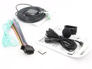 Xtenzi Car Audio 3 Pcs Set XT3302 GPS Mic and Wire Harness Compatible with Pioneer SPH-DA210 DA110 DA100