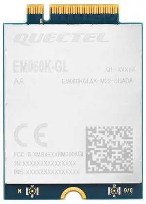 Waveshare Quectel EM060K-GL Module, LTE-A Cat 6 Module with M.2 Form Factor, Global Multi-Band GNSS Positioning