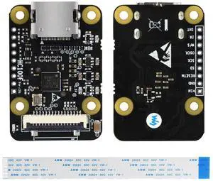 waveshare HDMI to CSI Adapter, Compatible with Raspberry Pi 4B/3B+/3B/Pi Zero/Zero, Support 1080p@30fps Support from HDMI Input Backward Compatible