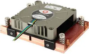 Dynatron A18 1U Active PWM Blower with Copper fins Active heatsink for AMD Socket AM4