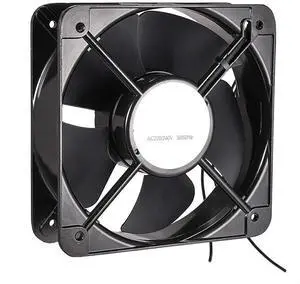uxcell Cooling Fan 200mm x 200mm x 60mm FP-20060EX-S1-B AC 220V/240V 0.45A Dual Ball Bearings