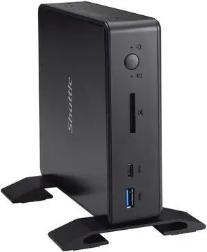 Shuttle XPC Nano NC10U Mini Barebone PC Intel Celeron 4205U Embedded No Ram No HDD/SSD No OS