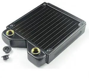 BXQINLENX 120 Pure Copper 12 Pipe Heat Exchanger Radiator for PC CPU CO2 Laser Water Cool System Computer