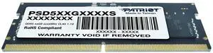 Patriot Memory Signature Line DDR5 8GB (1 x 8GB) 5600MHz SODIMM Single - PSD58G560041S
