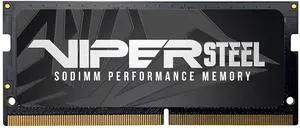 Patriot Memory Viper Steel DDR4 RAM 16GB (1X16GB) 2666MHz CL18 1.2v SODIMM Laptop/Notebook Memory Module Compatible with XMP - PVS416G266C8S