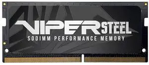 Patriot Viper Steel DDR4 RAM 16GB (1X16GB) 3200MT/s CL18 1.35v SODIMM Laptop/Notebook Memory Module Compatible with XMP - PVS416G320C8S