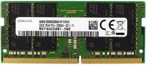 Sam Original 32GB (1x32GB) DDR4 3200 MHz PC4-25600 SODIMM 2Rx8 CL22 1.2v 260-PIN Memory RAM Laptop Notebook Module Upgrade M471A4G43AB1-CWE M471A4G43CB1-CWE Adamanta