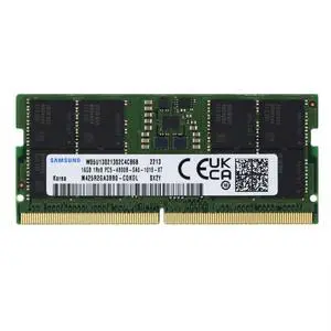 Sam Original 16GB (1x16GB) DDR5 4800MHz PC5-38400 SODIMM 1Rx8 CL40 1.1v Notebook Laptop RAM Memory Module Upgrade Adamanta