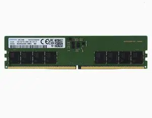 Sam Original 16GB (1x16GB) DDR5 5600MHz (or 4800MHz PC5-38400) High-Performance Gaming RAM PC5-44800 UDIMM Unbuffered Non-ECC 1Rx16 CL46 1.1v Power User Desktop PC Memory Upgrade M323R2GA3DB0-CWM