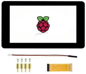 7inch for Raspberry Pi DSI LCD Capacitive Touch Display Screen 800×480 7inch DSI Interface for Raspberry Pi 5 4 3 2 Model B B+ A+ Raspbian Retropie Ubuntu Driver Free and CM4/3+/ 3 @XYGStudy