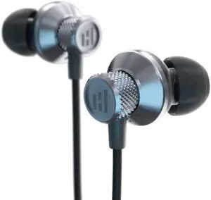 F2 Planar Magnetic Dual Driver Wired HiFi in-Ear Headphones - Earbuds, Pro-Sound Quality with 2 High-End Drivers, Total Clarity & Deep Bass, Sound Isolating Secure Fit, Controls, Mic, 3.5mm
