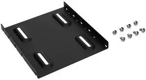 Ourutekku 2.5 inches HDD/for SSD  3.5 inch Size Black with Conversion Bracket Screws Set OWL-BRKT04 (B) (Japan Import)