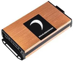 Diamond Audio MICRO1V2  MICROV2 Series 1-Channel Monoblock Class D Amplifier  Compact, High-Power, Thermal Protection