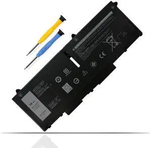 MULS FK0VR 58Wh Laptop Battery Replacement for Dell Latitude 5330 7330 7430 7530 5330 2-in-1 7330 2-in-1 7430 2-in-1 FK0VR FKOVR 8H6WD 293F1 01VX5 404T8 51R71 8P81K 3625mAh 4-Cells