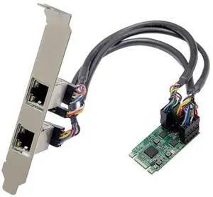 I/O Crest M.2 (B & M-Key) PCIe Interface Single Port Gigabit Ethernet Modules NIC RealTek RTL8111H Chipset