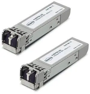 TERRAMASTER 10GBase-SR SFP+ Transceiver A-SFFPM2-10G, 10G 850nm MMF, up to 300 Meters, Compatible NAS T9-450, T12-450, U8-450, U12-450, 2 Pack
