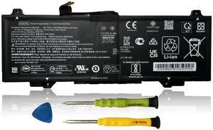 AOMKA GG02XL Laptop Battery Replacement for HP Chromebook Fortis 14 G11 14 G10 G10EE 14 G11 G11EE Chromebook x360 11 G4 Series TPN-DB0F M25863-2D1 M25863-2E1 M25914-005 GG02047XL 47.3Wh 6000mAh 7.7V