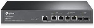 TP-Link TL-SX3206HPP | 6 Port 10G L2+ Managed PoE Switch | 4 PoE++ Port @200W, 2 x 10G SFP+ Slots | PoE Recovery | Omada SDN Integrated | IPv6 & Static Routing | 5 Year Manufacturer Warranty