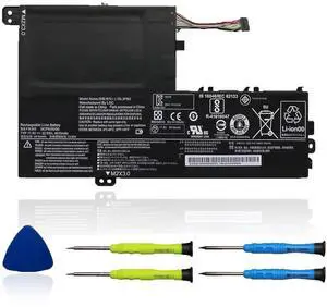 OUWEE L15L3PB0 Laptop Battery Compatible with Lenovo Flex 5 1470 1570 IdeaPad 320S-14IKB 320S-15ABR 320S-15AST/15IKB/15ISK 520S-14IKB Yoga 520-14IKB Series L15M3PB0 L15C3PB1 11.4V 52.5Wh (Shape-A)