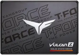 TEAMGROUP T-Force Vulcan Z 2TB SLC Cache 3D NAND TLC 2.5 Inch SATA III Internal Solid State Drive SSD (R/W Speed up to 550/500 MB/s) T253TZ002T0C101