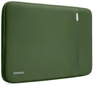 tomtoc 360° Protective Laptop Sleeve for 15-inch MacBook Air M4/A3241 2025, M3/A3114 2024, M2/A2941 2023, 15-inch MacBook Pro A1990 A1707, Dell XPS 15 Plus Laptop, Water-Resistant Computer Case Bag