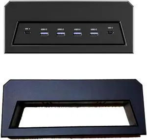 GECKOSTROLL Computer monitor stand (USB Hub Fast Charging Version, USB Hub Fast Charging Version Accessory-Stand)