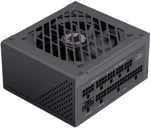 GAMEMAX GS Series SFX Power Supply 650W, Full Modular, 80 Plus Gold PSU (GS-650G BK)