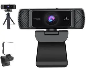 NexiGo 1080P Autofocus Webcam Kits, N680 FHD USB Web Camera with Software Control and Privacy Cover, Upgraded Video Conference Lighting, Extendable Tripod Stand, for Zoom/Skype/Teams