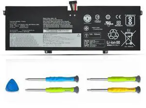 ASODI L17C4PH1 L17M4PH1 Laptop Battery Compatible with Lenovo Yoga C930 C930-13IKB C930-13IKB 81C4 Series 5B10Q82426 5B10Q82425 7.68V 60Wh 7820mAh
