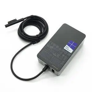 Surface Pro Charger for Microsoft Surface Pro 9, 8, 7+, 7, 6, 5, 4, 3, X, 65W Windows Surface Laptop 5, 4, 3, 2, 1, Studio, Power Cord for Surface Book 2, 1, Power Supply Surface Go 3, 2, 1