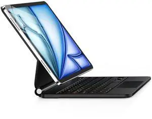 GGQFGTOJ Keyboard Case for iPad Air 13 inch (M3 2025/M2, 2024),iPad Pro 12.9 inch (3/4/5/6th Gen)Magic-Style Magnetic  Floating Cantilever Stand  Backlit Keyboard Case with Multi-Touch Trackpad