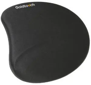 Goldtouch GT6-0017 Gel-Filled Mouse Pad (Black)
