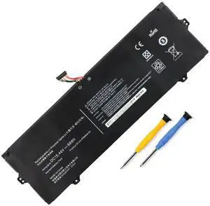 MULS 68Wh AA-PBMN4VN Laptop Battery for Samsung Galaxy Book Pro 360 15 15.6" NP950XDB NP950XDB-KB1US NP950XDB-KA1US NP950XDB-KC5US NP950XDB-KC3US NP950QDB NP950QDB-KB1US 15.44V
