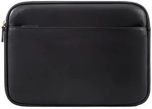 LOVEVOOK Laptop Sleeve Bag Vintage PU Leather Computer Case, Compatible with MacBook Air/Pro, 14-inch Notebook, Compatible with MacBook Pro 14 Inch, MacBook Air M2 Sleeve 14 Inch