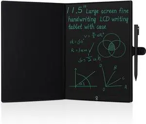 LCD Writing Tablet for Adults: 11.5 Inch with Leather Case Reusable Digital Notepad Portable Use for Office Study Teaching