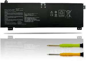 UGXKNAE C41N2010 Laptop Battery Replacement for ASUS ROG G15 G513IC G513IH G513QC G513QE G17 G713QE G513IC-HN055T G513QC-HF002T G513IH-HN086T G513QE-HN010T G713QE-RB74 G513QE-WH96 Series Notebook