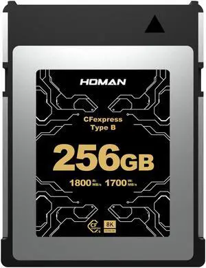 256GB CFexpress Type B Memory Cards for 8K RAW Photo and Video Recording Compatible with Nikon R5/R5C/Z8/Z9 Canon Cameras up to 1700MB/s Write,1800MB/s Read