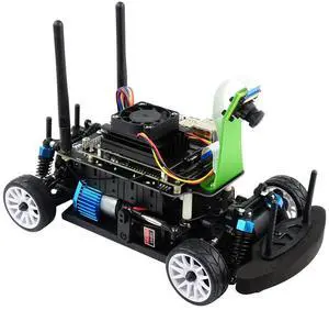 Waveshare JetRacer Pro AI Kit, High Speed AI Racing Robot Powered by Jetson Nano, Include Waveshare Jetson Nano Dev Kit 4GB (NOT Support Nano 2GB)